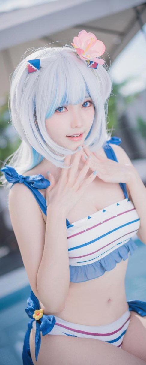 ElyEE子 Gawr Gura Swimsuit