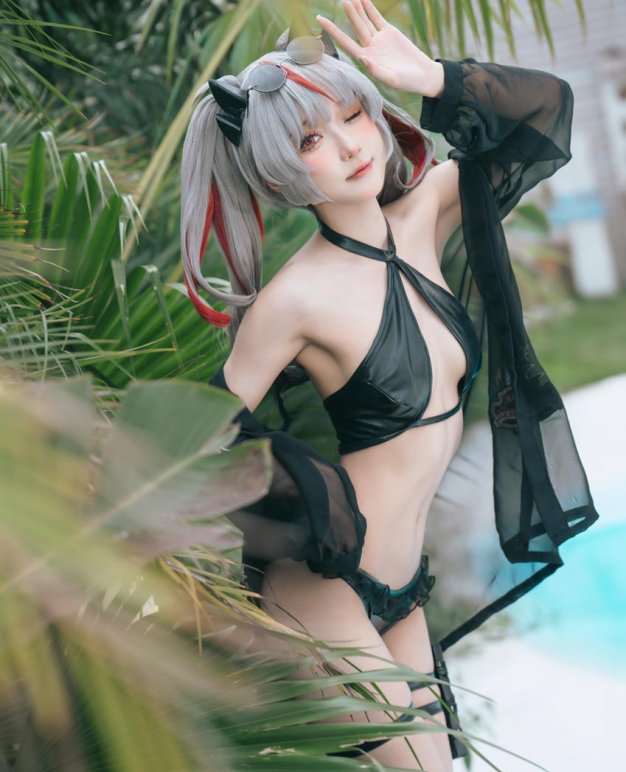 阿包也是兔娘 碧蓝航线阿诺德COS