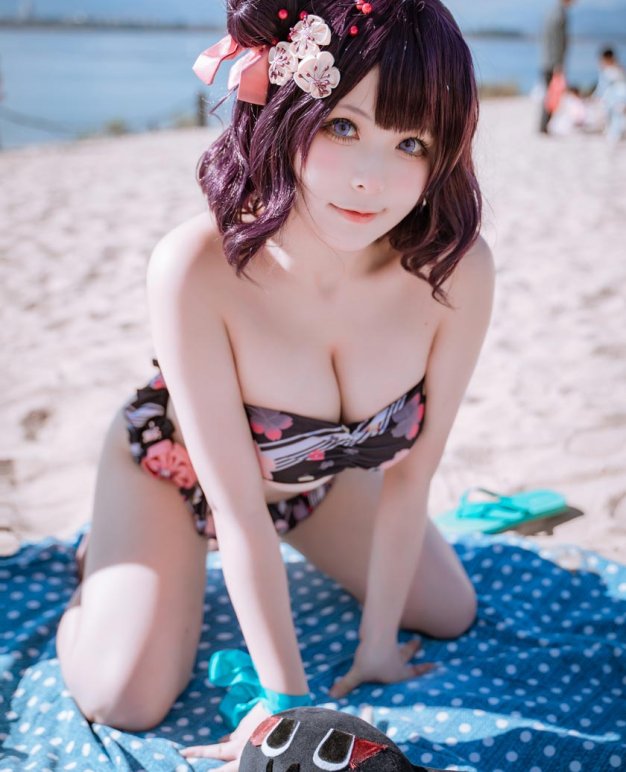 w百合欧皇子w 沙滩