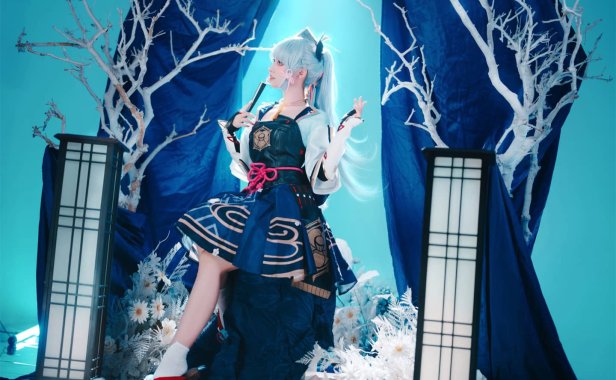 《原神》神里绫华cosplay