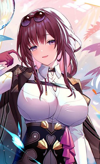 美图推荐|崩坏 卡芙卡 小三月 桐藤ナギサ 今日