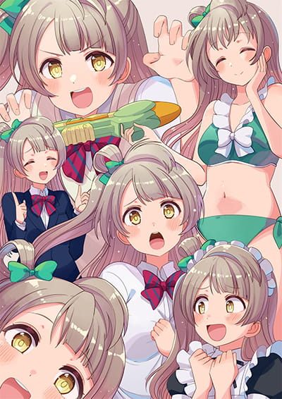 一群可爱的妹子袭来！南小鸟 宫下爱 日本插画师くりーむ的作品【P站画师】