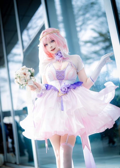 COSPLAY 崩坏3 喧鼓祈新 爱门永存！@冉冉不甜v