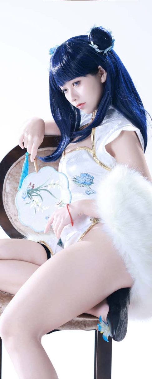 G44不会受伤 宝多六花旗袍
