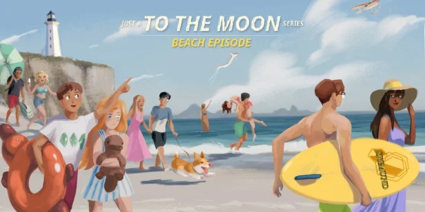 去月球系列海滩特别篇/Just a To the Moon Series Beach Episode