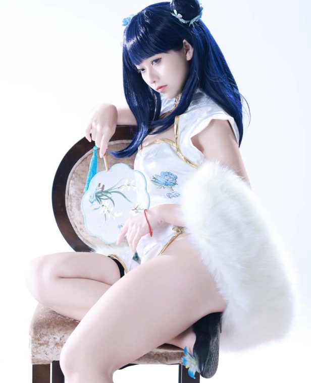 G44不会受伤 宝多六花旗袍