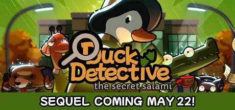 鸭子侦探：秘密萨拉米香肠/Duck Detective: The Secret Salami 冒险‎游戏