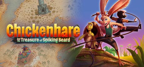 霍珀与刺猬胡须的宝藏/Chickenhare and the treasure of Spiking-Beard 动作冒险游戏