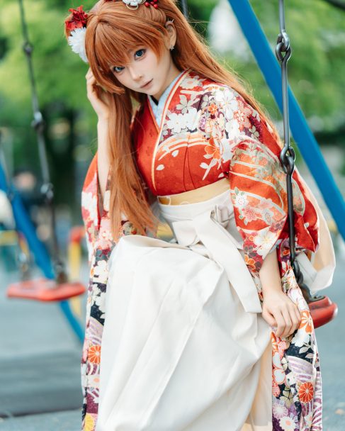 蠢沫沫 EVA明日香和服[30P-515M]