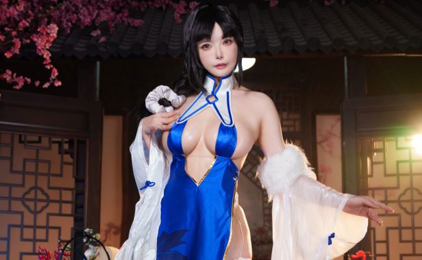 秋和柯基 碧蓝航线 定安旗袍
